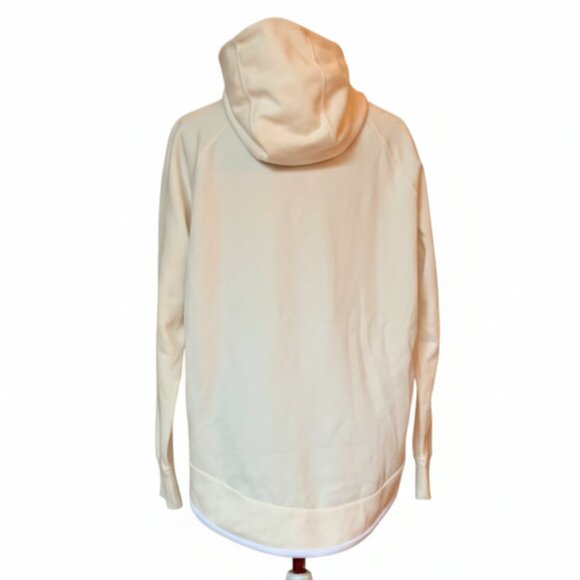 NIKE - Tech Fleece Cape asymmetrical Full-Zip Hoodie Jacket - Creme - Medium - Picture 13 of 13